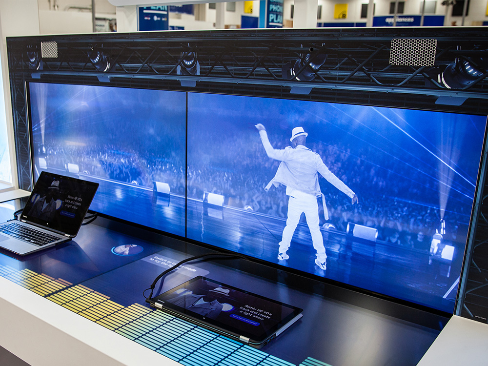 Interactive Touch Tables For Intel At Best Buy By Horizon Display
